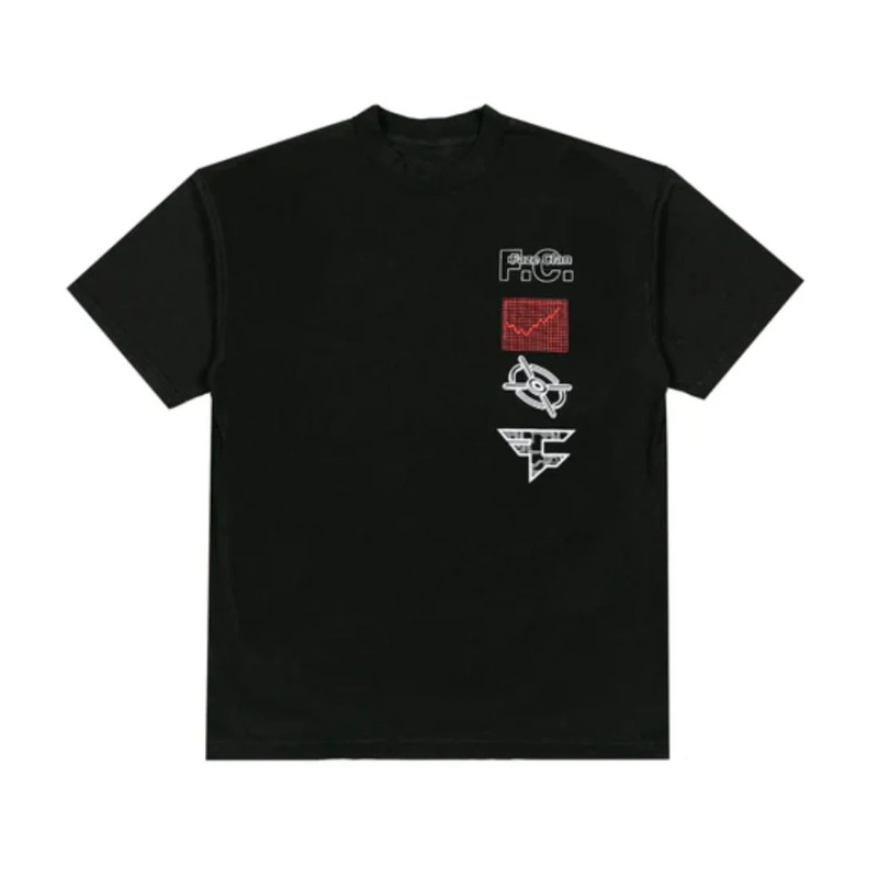 Faze Clan Target Tee - Black - L - تي-شيرت